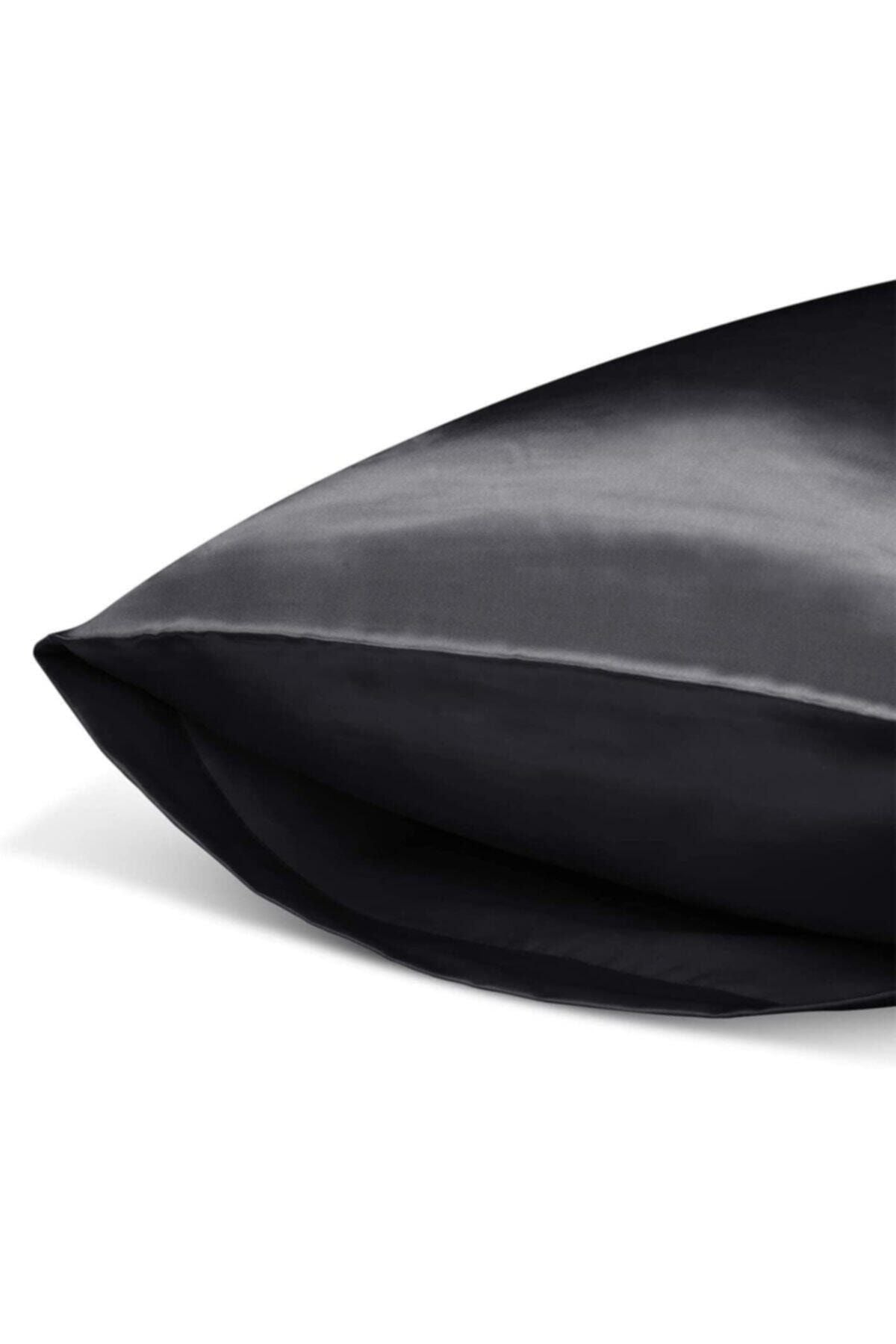 Ipek Dokulu Saten 50x70 Cm Yastık Kılıfı 2 Adet Toka Kıvırcık Saçlar