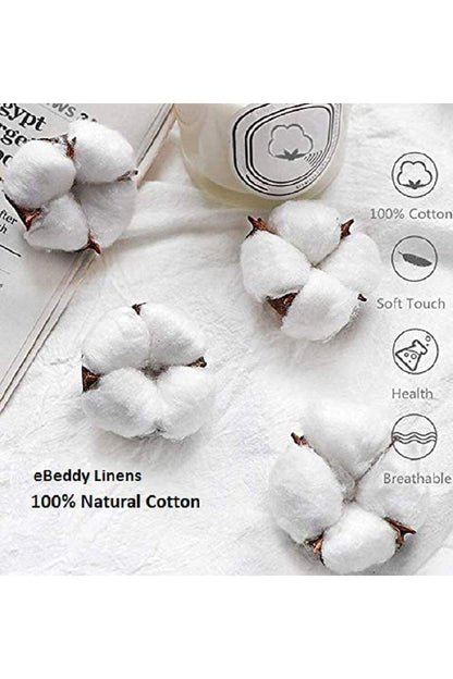 Natural %100 Pamuklu Decor Uzun Yastık Kılıfı 50x135cm Hamile Yastık Kılıfı