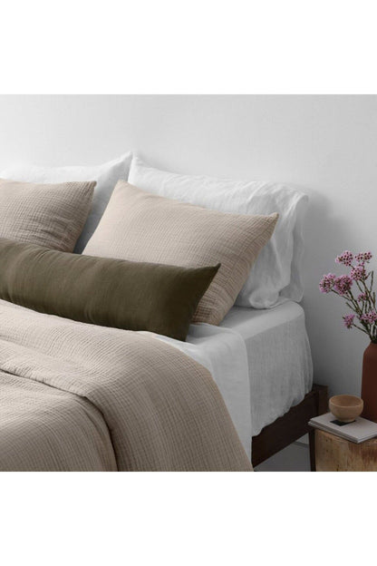 Soft Organik %100 Pamuk Çift Kişilik 4 Kat Müslin Nevresim Takımı