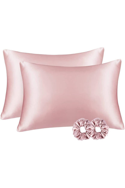 Ipek Dokulu Saten 50x70 Cm Yastık Kılıfı 2 Adet Toka Kıvırcık Saçlar