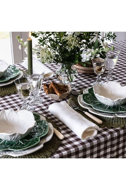 Pötikare Duck Keten Masa Örtüsü 130x170 cm Leke Tutmaz Kumaş 4-6 Kişilik