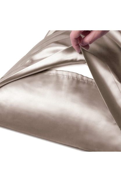 Ipek Dokulu Saten 50x70 Cm Yastık Kılıfı 2 Adet Toka Kıvırcık Saçlar