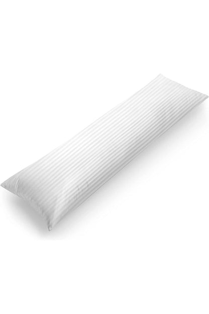 Otel Serisi Ipek Dokulu Pamuk Saten Uzun Yastık Kılıfı 50x135cm Hamile Yastık Kılıfı 1 Adet