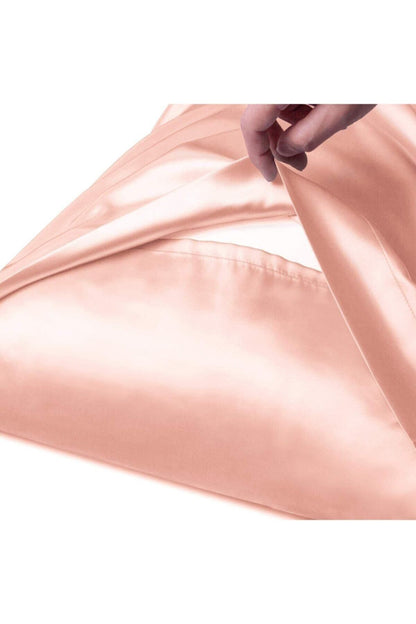 Ipek Dokulu Saten 50x70 Cm Yastık Kılıfı 2 Adet Toka Kıvırcık Saçlar