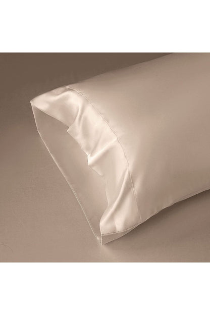 Ipek Dokulu Pamuk Saten Uzun Yastık Kılıfı 50x135cm Hamile Yastık Kılıfı Siyah Renk 1 Adet