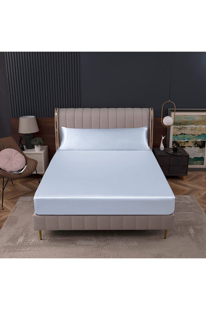 Ipek Dokulu Pamuk Saten Uzun Yastık Kılıfı 50x135cm Hamile Yastık Kılıfı Siyah Renk 1 Adet